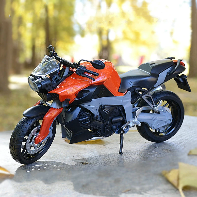 1:12 модель мотоцикла BMW K1300R сплав топливный бак для маленьких мальчиков