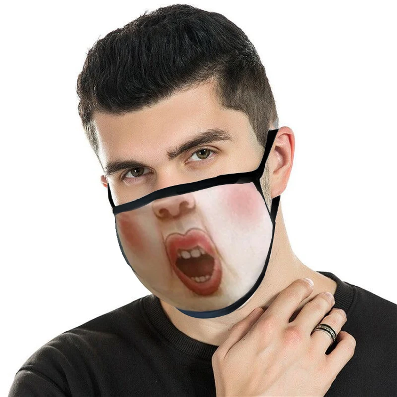 Забавная маска от пыли влагостойкое декорирование Новая творческая личность