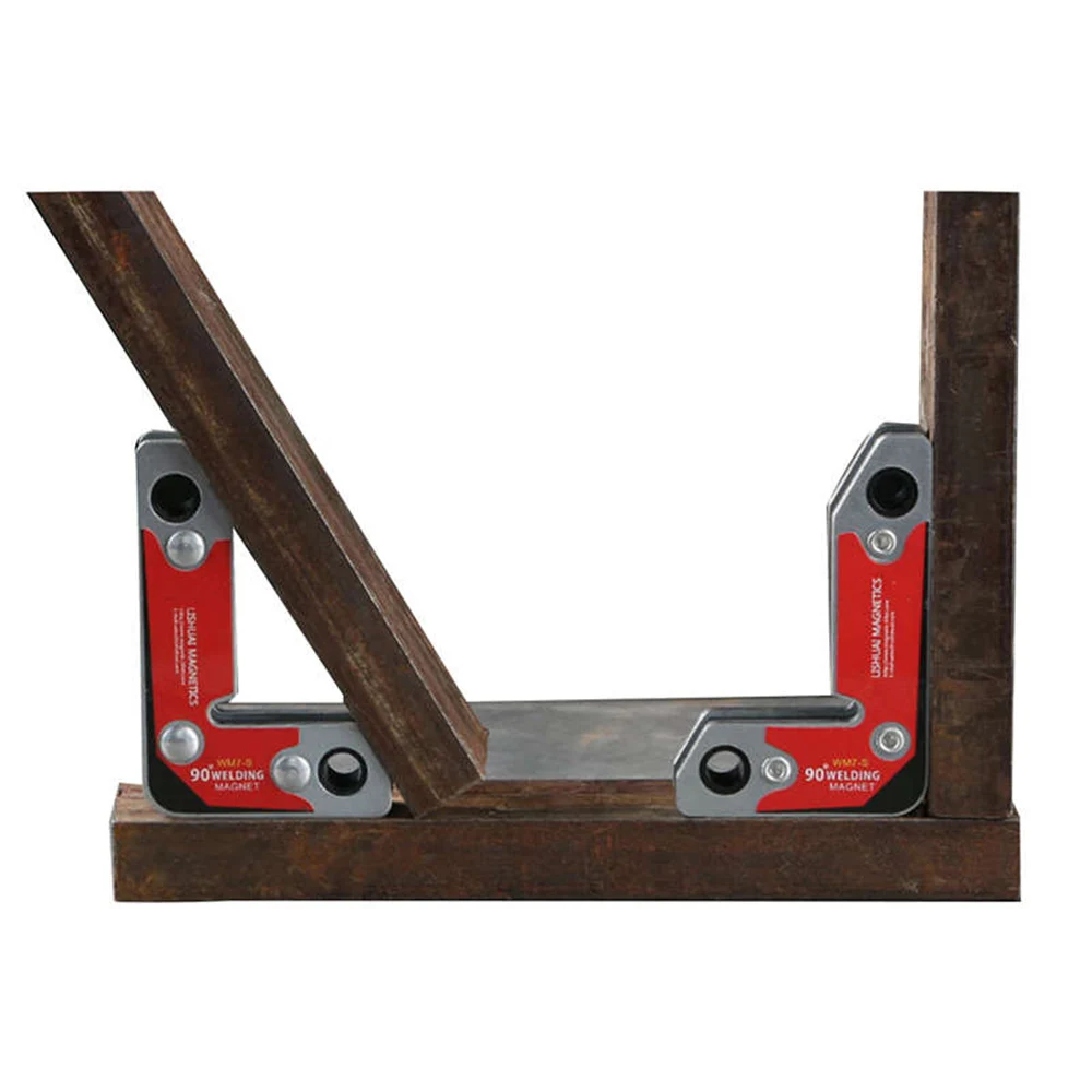 

2Pcs Magnetic Holder Corner Welding Magnets Internal and External Right Angle Fixator 30 60 90 Angles Magnetic