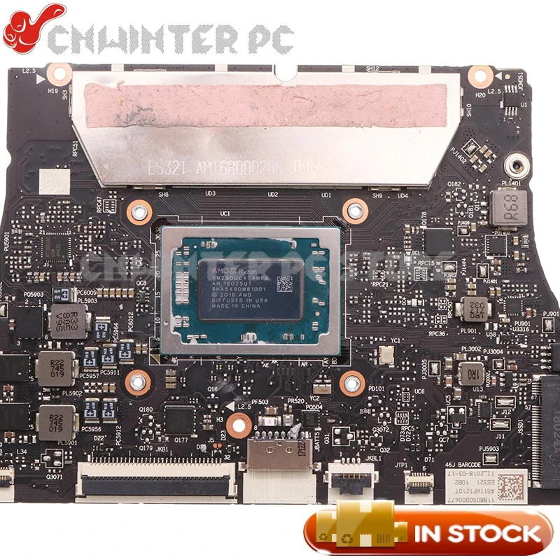Kaufen NOKOTION ES321 NM-B441 5B20Q59464 5B20Q59378 Für Lenovo IdeaPad 720S-13ARR Laptop Motherboard Ryzen 5 2500U CPU 8G RAM