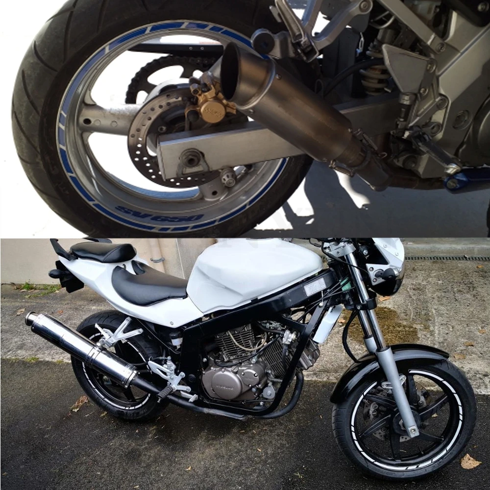 17 19 дюймов Универсальный мотоцикл автомобильная шина наклейка светоотражающая