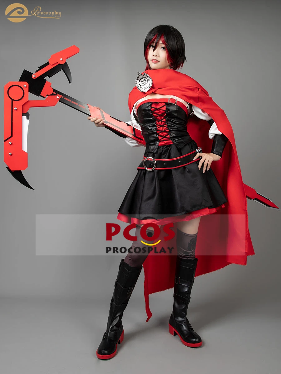 Женский костюм для косплея Ruby Rose Красный трейлер mp005144 |