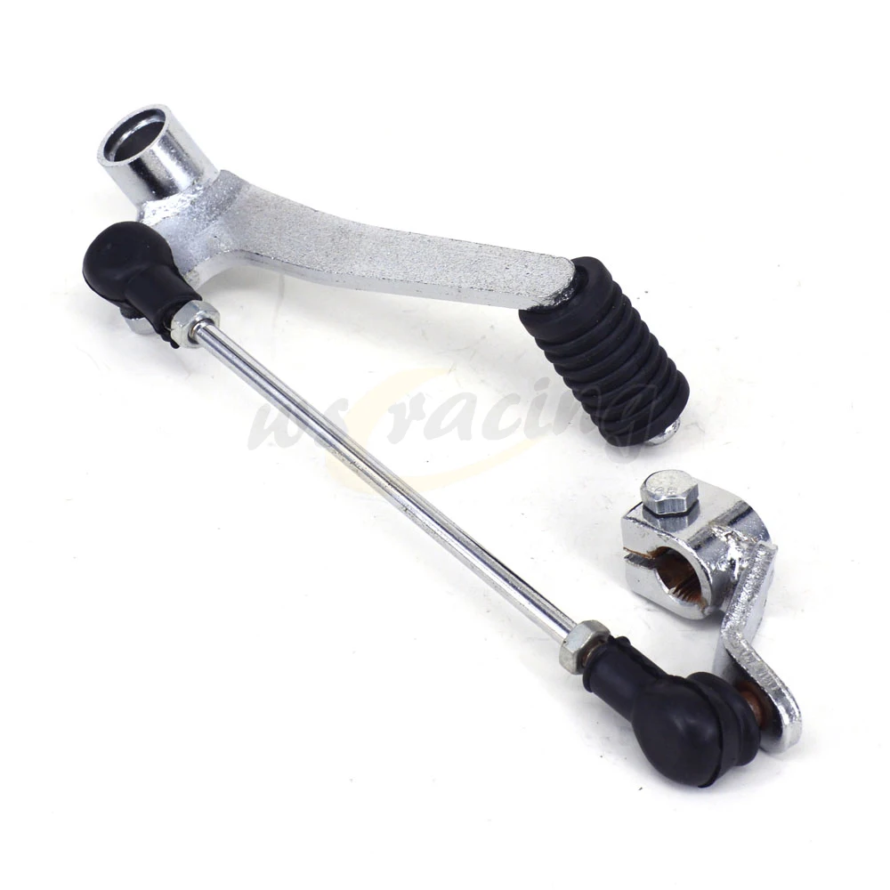 Мотоциклетный серебристый алюминиевый рычаг переключения передач для HONDA CB400 CB 400