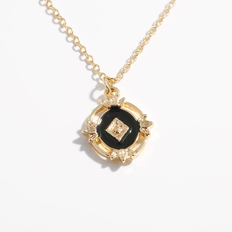 YMYW модное винтажное Очаровательное ожерелье из цинкового сплава в стиле барокко