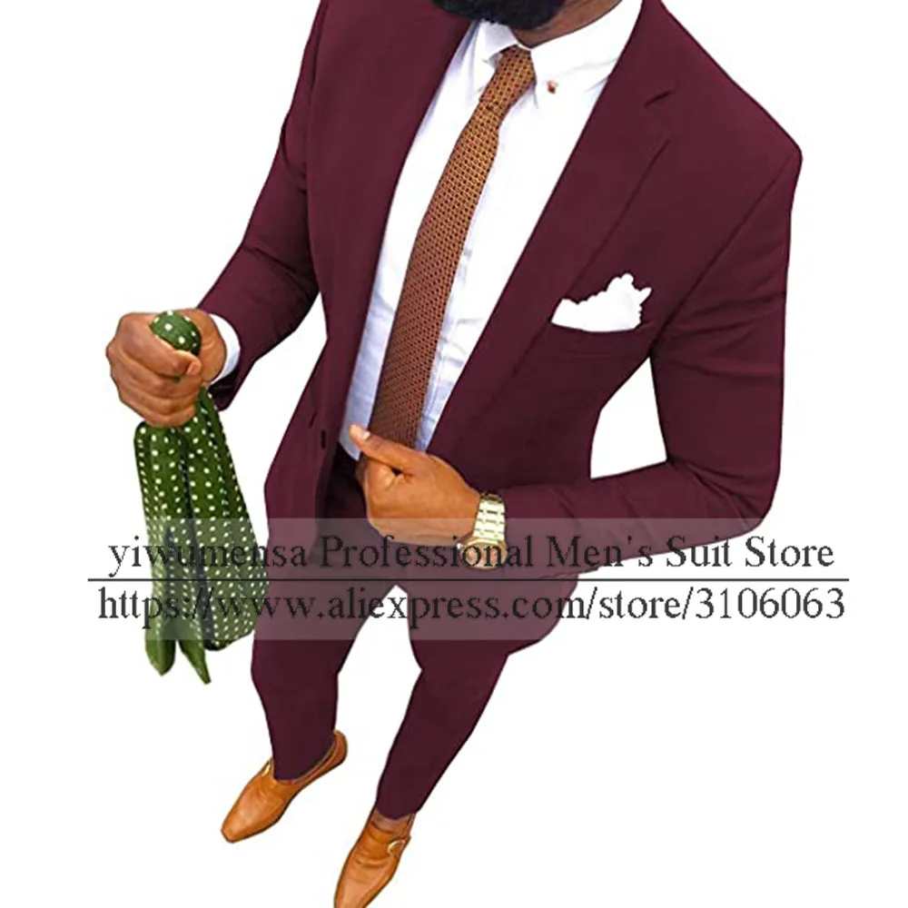 Мужской облегающий Блейзер YIWUMENSA зеленый однотонный плоский пиджак с отложным