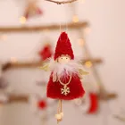 Рождественские украшения, милые куклы-ангелы, подвесные украшения на новый год 2021, украшения для дома, Рождественская елка, рождественский подарок для детей
