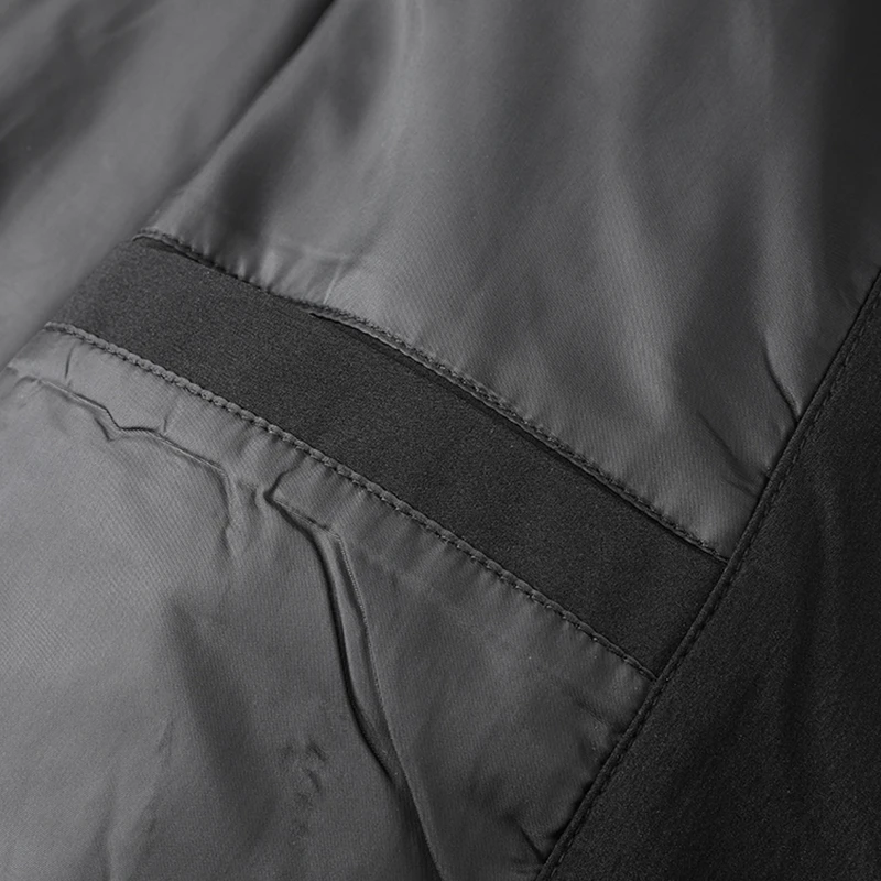 

Jackets 2021 Fall Hoodies Jacket For Mens Style Clothing Korea Fashion Clothes Oversized Coat Casual Plus Size Solid Long Sleeve