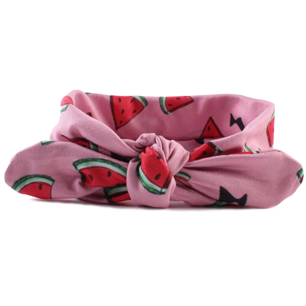 Boho для новорожденных украшение детей повязка на голову малышей эластичная чалма