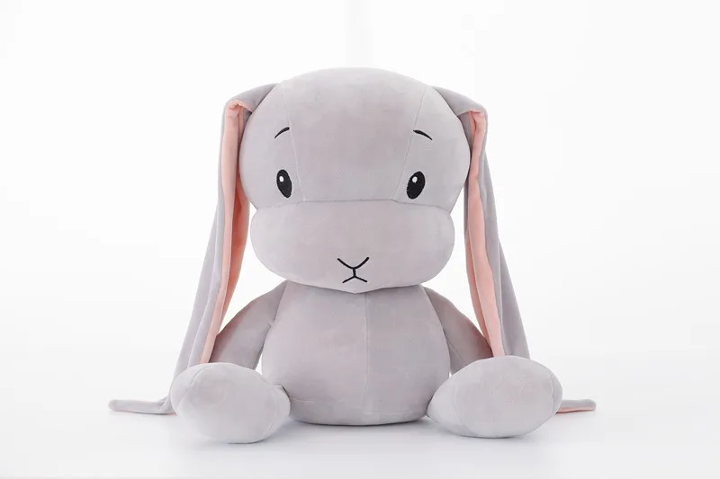 1 pc/25 50 см гигантские милый кролик плюшевые игрушки мягкий плюшевый кролик кукла для маленьких детей игрушка в виде животного, день рождения, Рождество, День Святого Валентина, подарок для любимой, гипоаллергенно