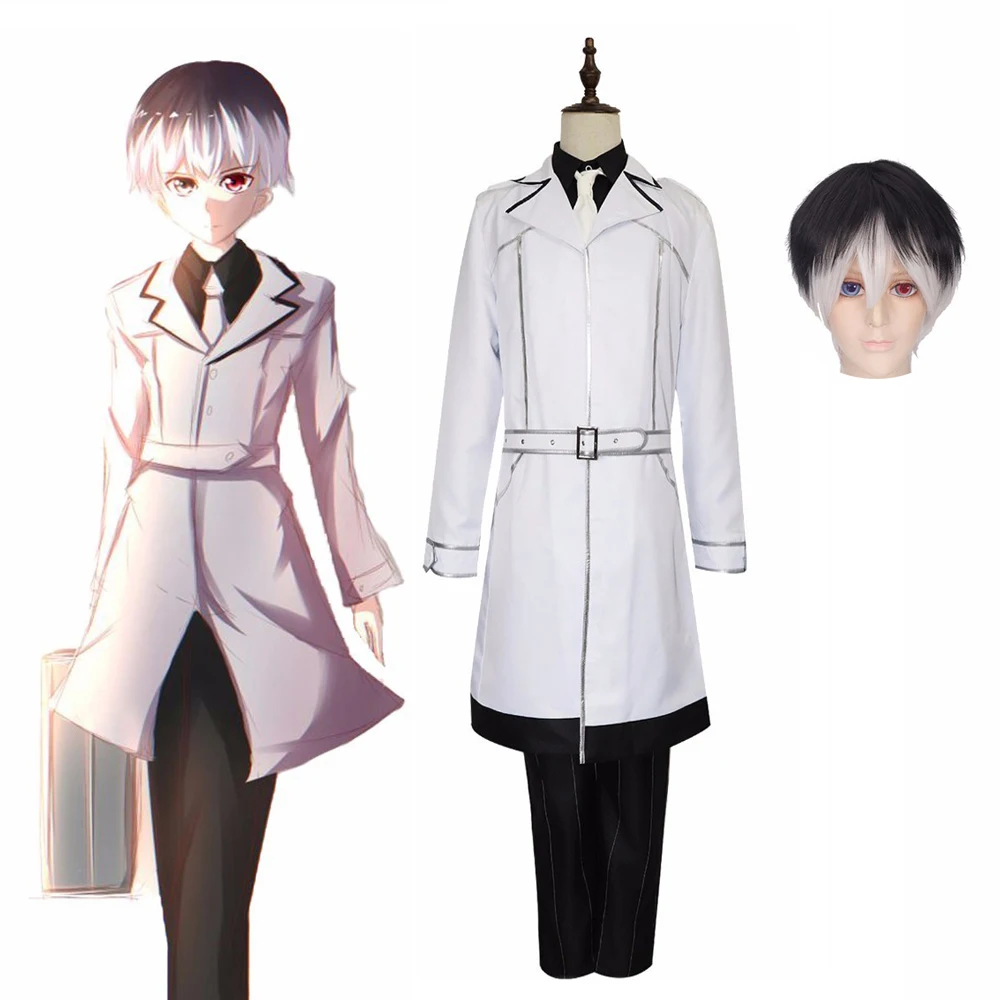 JP Аниме Токийский Гуль Re Сасаки хайсе Ken Kaneki Косплэй костюм Для мужчин женщин