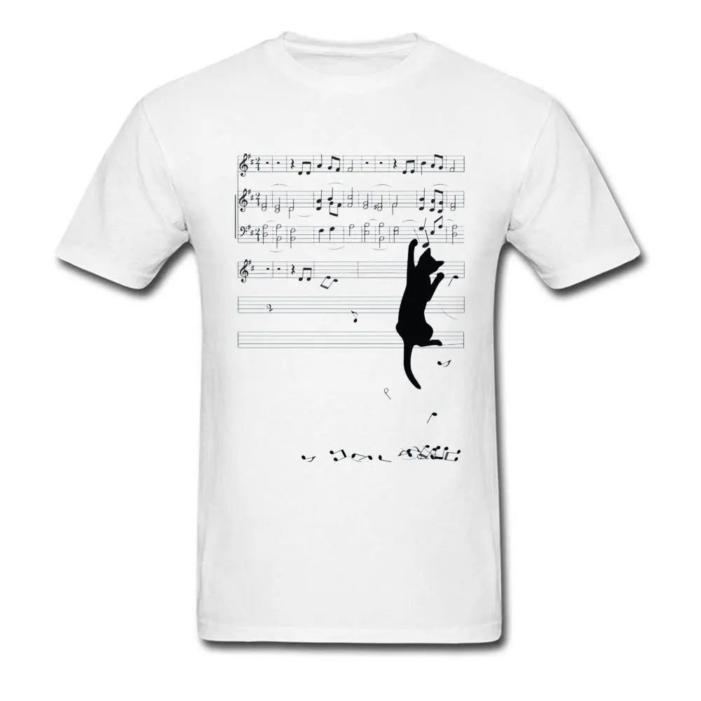 Лучший вред футболка ноты подняться Футболка мужская кота симпатичная одежда