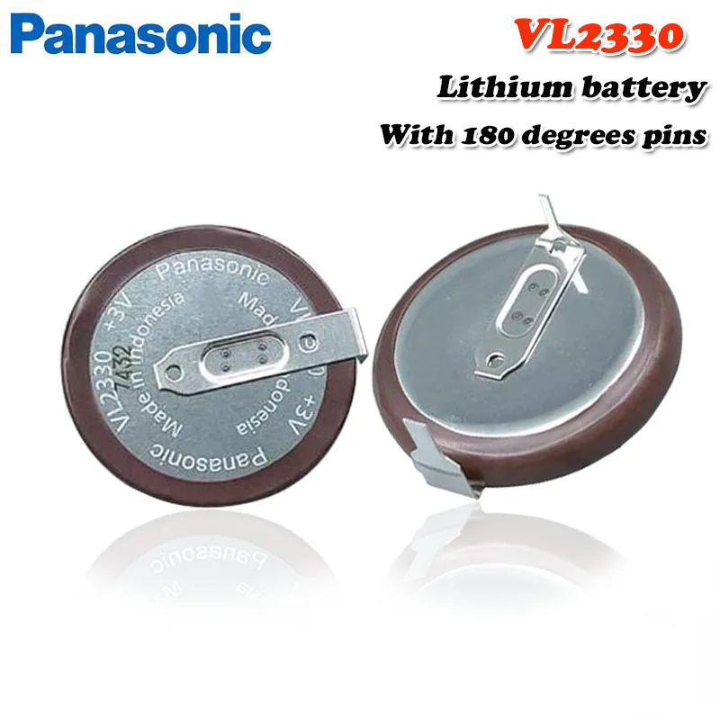 2 шт./лот 100% оригинал Panasonic VL2330 2330 перезаряжаемая литиевая батарея монетница для