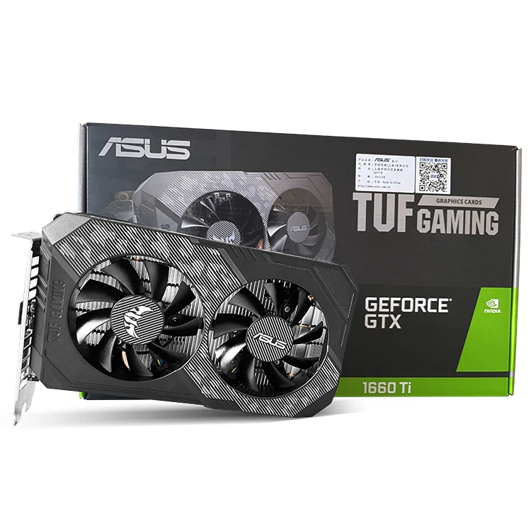 

Новый ASUS GTX1660Ti 6G GeForce GTX 1660 super 12nm 6 ГБ GDDR6 192 бит DVI HDMI DP поддержка AMD Intel десктопный процессор Материнская плата