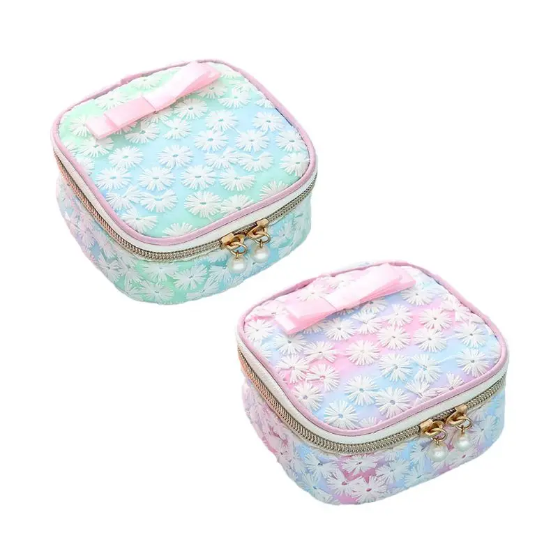 Набор косметики коробка аксессуары инструменты Pochette Maquillage ресниц губная помада Многофункциональный путешествия ювелирные изделия серьги Органайзер