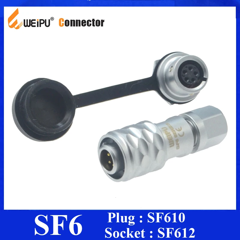 Оригинальные Водонепроницаемые коннекторы Weipu SF6 IP44 2 3 4 5 контактный штекер