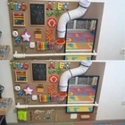 Занятая доска, игрушки для творчества, детская сенсорная доска Монтессори, искусственная деревянная головоломка для обучения, детские игрушки