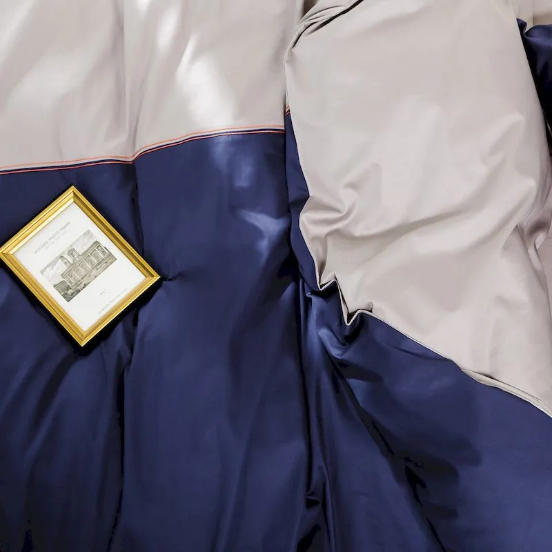 Комплект постельного белья с пододеяльником наволочкой и простыней из