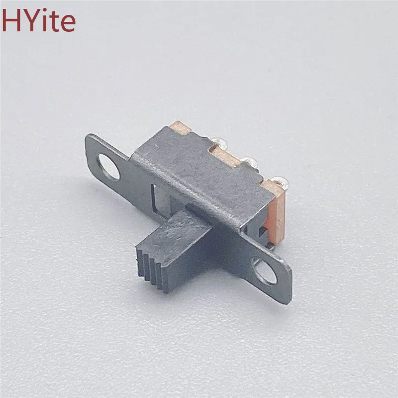 Лидер продаж 20 шт. 5 В 0 3 а мини размер черный SPDT скользящий переключатель для