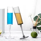 165 мл Акриловый Прозрачный коктейль с шампанским Пиво Вино Кубок для питья вечерние поставки Барные инструменты