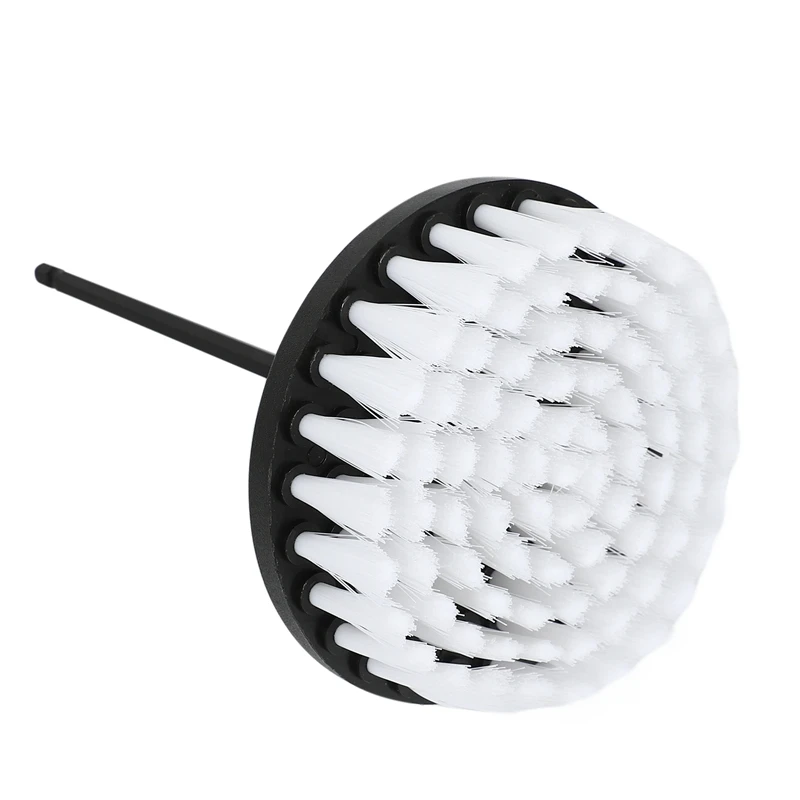 

9PCS White Soft Cleaning Scrub Brush Accessories Drill Brush Shower Cleaner Power Cleaning Scrub Household Brush