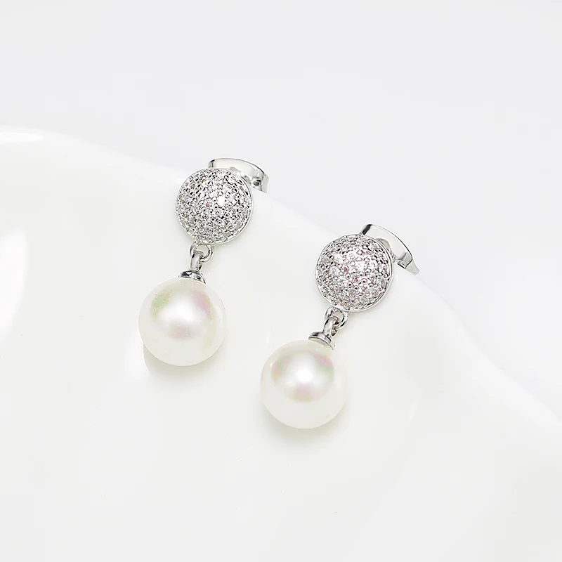 Роскошные ювелирные украшения золотые серьги с жемчугом 2021 длинные Подвесные