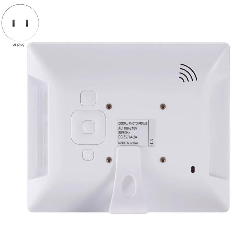 

Digital Photo Frame 8 Inch Screen LED HD 1024X768 Mult-Media Player MP3 MP4 with Alarm Clock Electronic Album