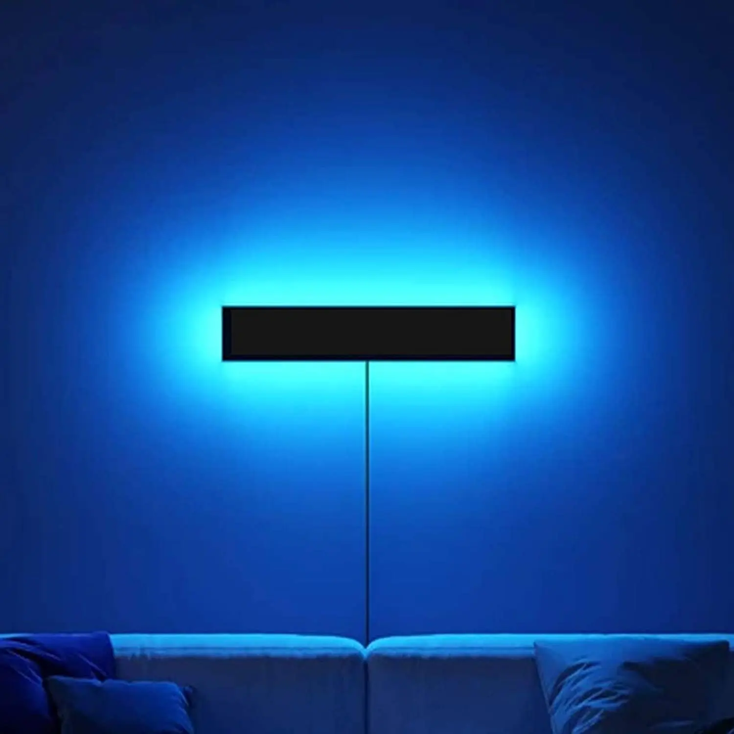 

Modern Colorful Led Wall Lamp with Remote Control Rgb Night Lights for Home Decor Sconce Apply Office Kitchen Fixture Decoration