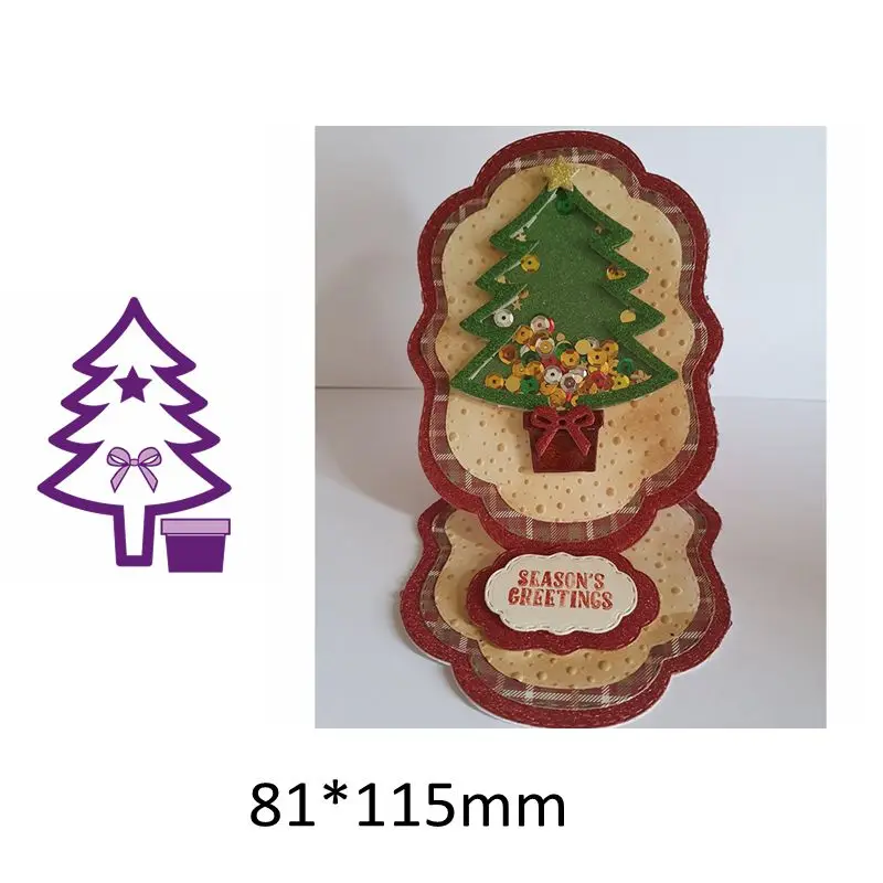 Рождественские кружевные буквы эльф венок снежные металлические Вырубные