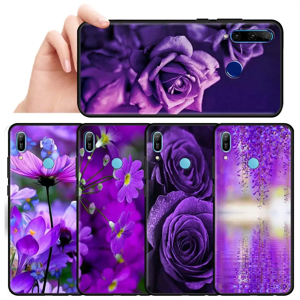 

Infinity On Purple Cover for Huawei Y6 Y7 Y9 2019 Honor 9X Pro 20 Lite Play 9A 8X 30i Y6p Y8s Y8p 9S 8S 10 Phone Case Shell