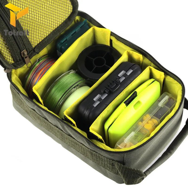 TOtrait Fishing Bag Tackle Storage Box Shoulder Pack Carry Handbag Pouch Case Gear | Спорт и развлечения