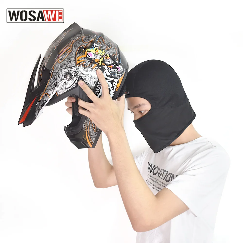 

WOSAWE Summer Quick Dry Sport Cycling Motorcycle Cap Headband Climbing Running Bike Bicycle Riding Breathable Bandana Hats Caps