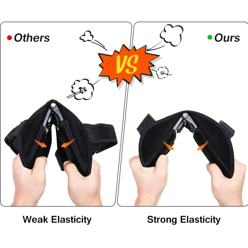 Z30 Dropshipping 1 Pair Knee Pad Safety Work Flexible Bands Protection Booster Power Lift Support Pads Rebound Spring Force |