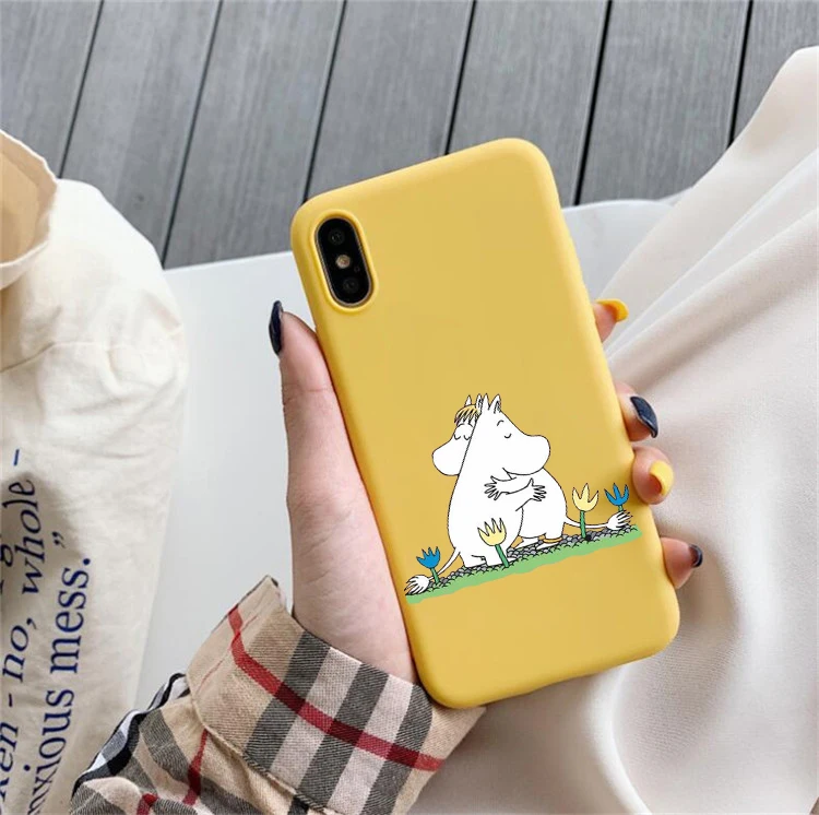 HHSR-24040 Cute Moomin TPU candy Soft Phone Case For huawei p30 pro p30 lite p20 pro p10 mate 20 p10 lite honor 9 lite - Цвет: HHSR-24040