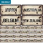 SQ-DGLZ винтажный Ретро номерной знак в стиле кантри, жестяной знак для магазина, бара, настенное украшение, металлический знак, домашний декор, постер с табличками