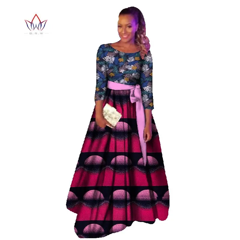 Размера плюс африканская Дашики платья из хлопка традиционная одежда для детей