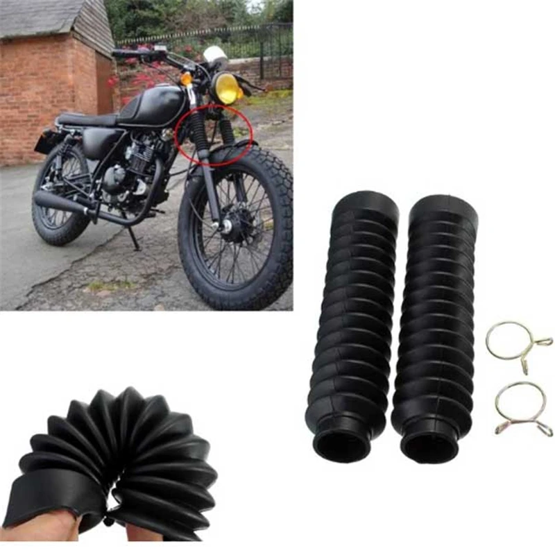 

2020 New Motorcycle Front Fork Shock Absorber Dust Cover Universal Dust Proof Sleeve Protector Damping Rubber Car Styling