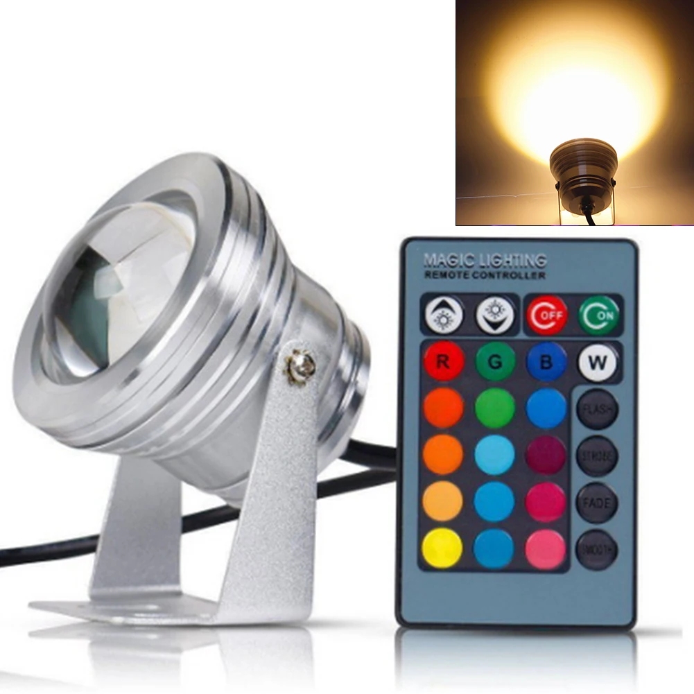 Светодиодный лампы подсветка для пруда подводный свет атмосфера вечерние