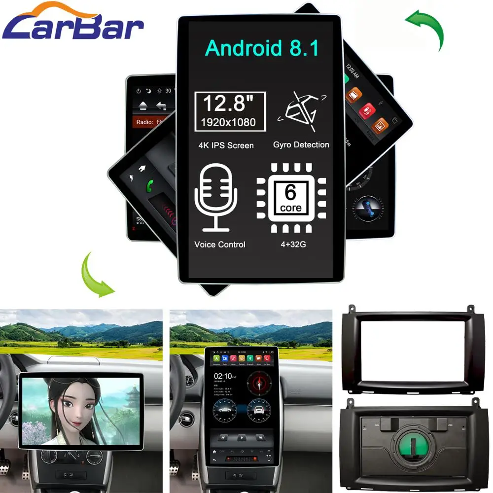12 8 &quotTesla Android автомобильный DVD GPS Радио стерео плеер для Mercedes Benz B200 A B класс W169 W245