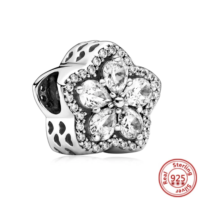 

New Key Lock Feather Snowflake Bow Family Beads Fit Original Pandora Charms Bracelets Women 925 Silver DIY Jewelry Free Shipping