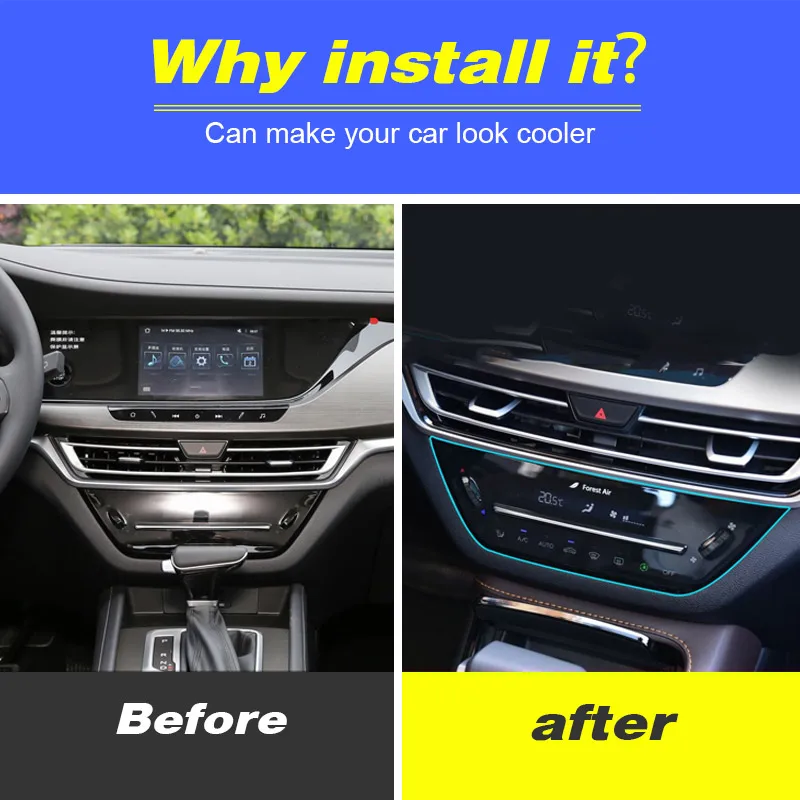 Hivotd навигационная пленка наклейка для GPS экрана приборной панели отделка