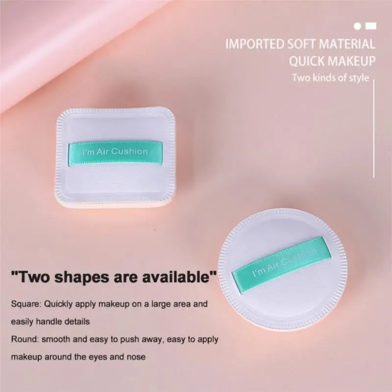 2PCS/Set Porfessional Soft Cosmetic Puff Wet And Dry Air Cushion Puff Microporous Design Foundation Puff Facial Makeup Tools Hot