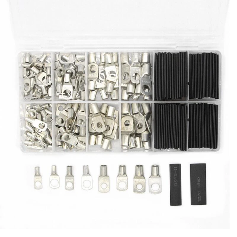 

240 шт. глазок терминал медное кольцо терминал SC батарея Сварочный разъем