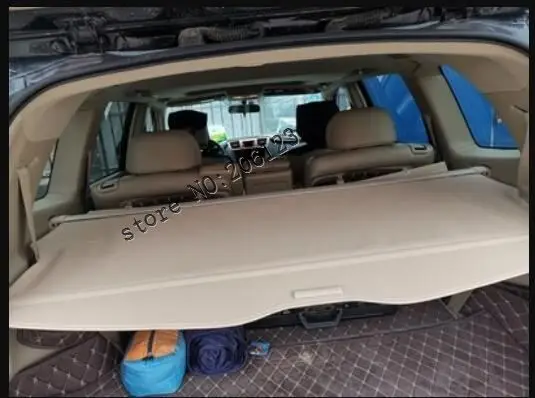 Аксессуары для Toyota highlander 2009 2010 2011 2012 2013 защитный щит заднего багажника защитная