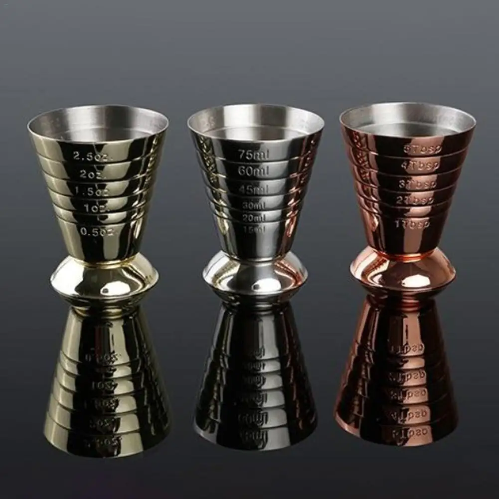 Весы 75 мл бартендинг мерный стаканчик унция чашка мерная ложка