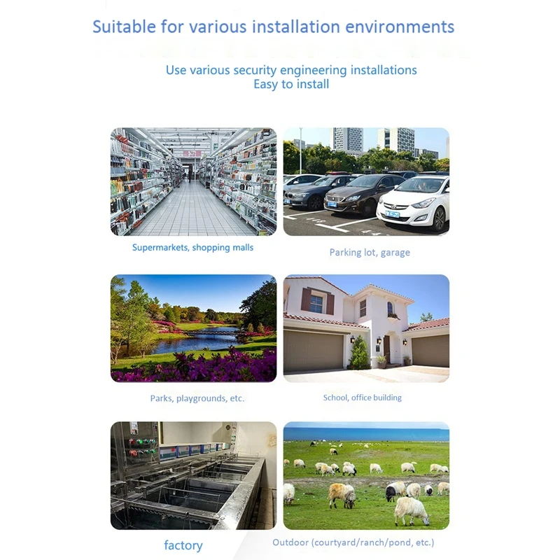 

MOOL 5 Million Outdoor Waterproof HD Wireless Network 2K e Surveillance Network Camera Voice Intercom