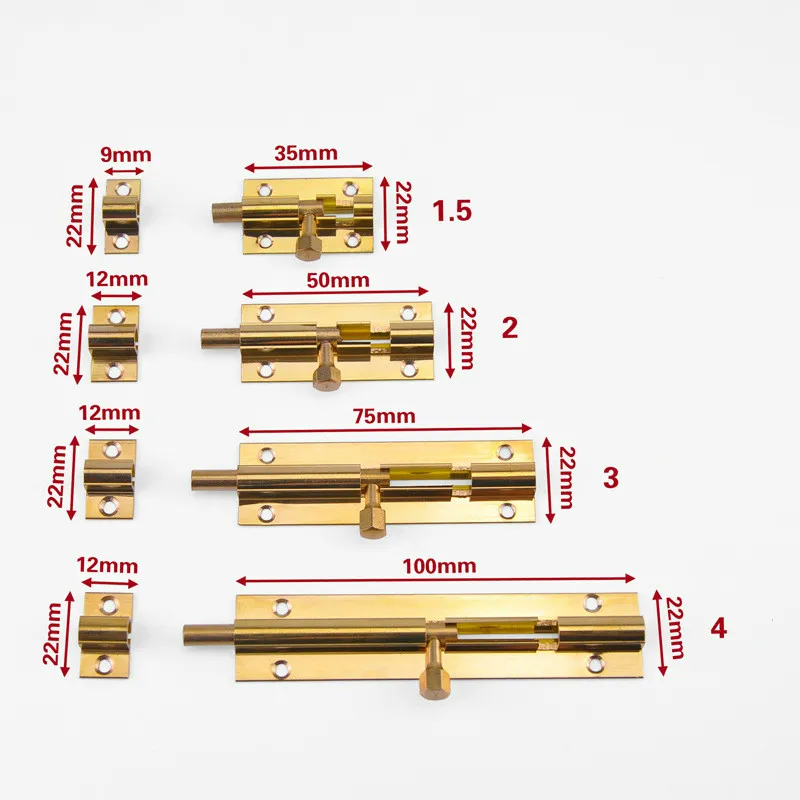 Дверной замок с защелкой нержавеющие болты для хранения Воздушная коробка