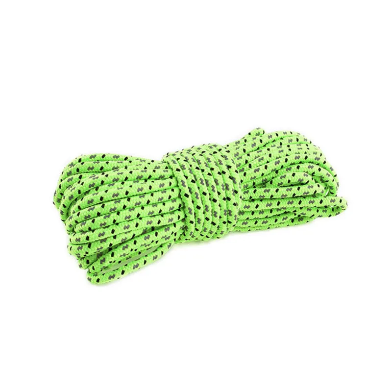 Уличная скалолазающая веревка безопасная 10 м 4 мм светоотражающий парашютный