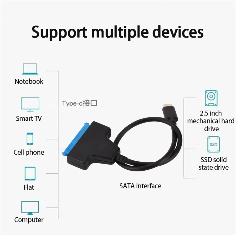 Новые высококачественные SATA USB 3 1 Easy Drive линия настольного жесткого диска Тетрадь
