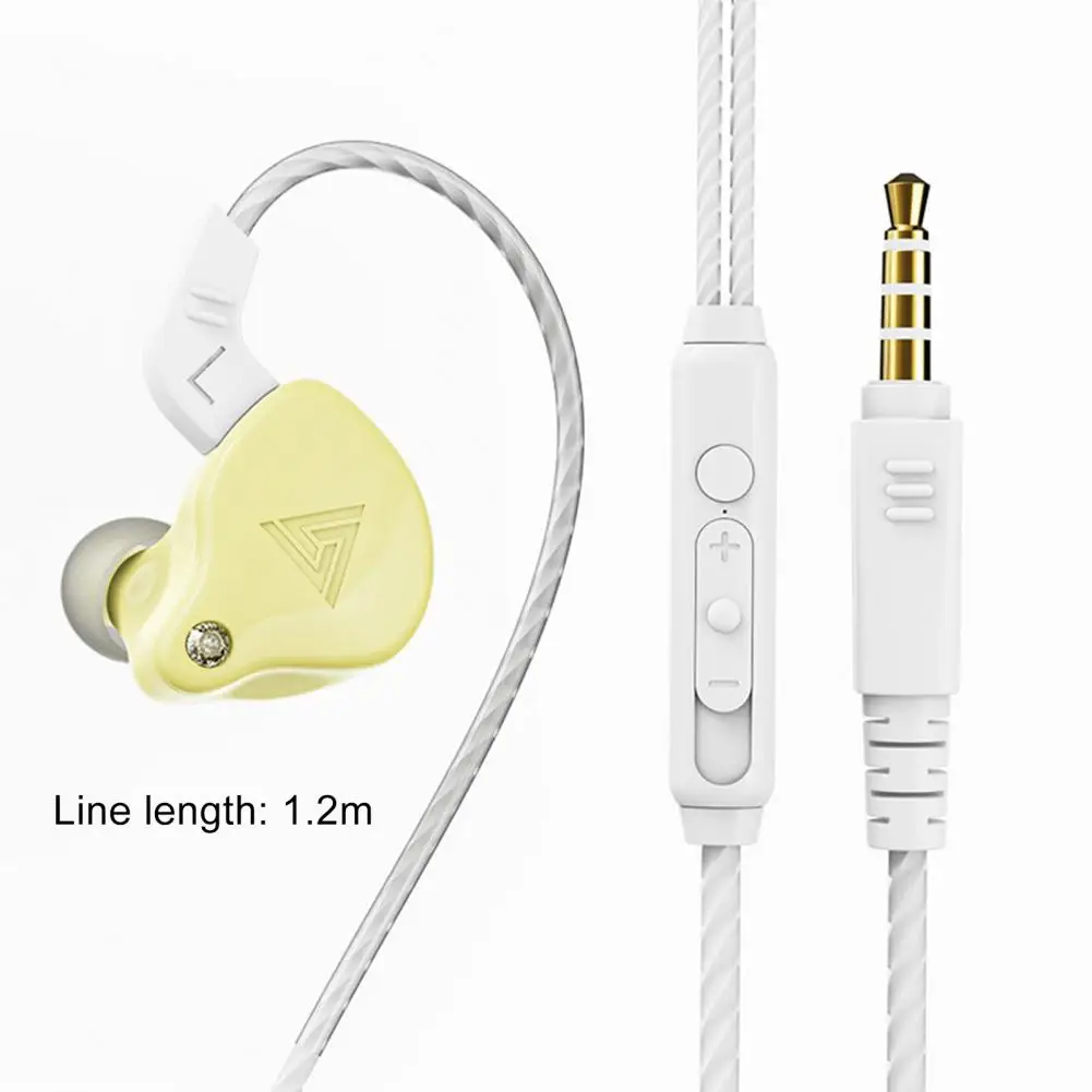 

Aygo 1.2m Universal Wired Headset Hybrid HIFI Heavy Bass Line Control Earbuds In-Ear Sport Fitness Earphones With Microphone