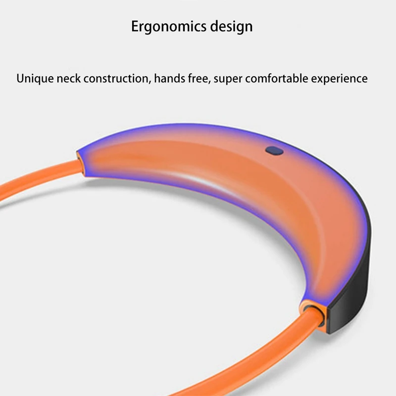 

Hanging Neck Fan Air Cooler Fan Outdoor Convenient USB Charging Creative Student Mini Electric Air Cooling Fan